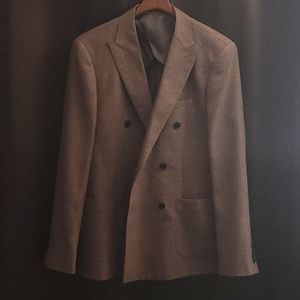 Reiss Double breasted suit jacket